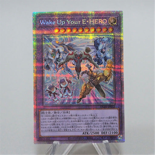 Yu-Gi-Oh Wake Up Your E・HERO HC01-JP012 Prismatic Secret Rare MINT Japanese f449 | Merry Japanese TCG Shop