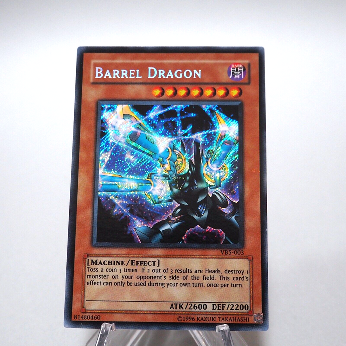 Yu-Gi-Oh Barrel Dragon VB5-003 Secret Rare MINT~Near MINT Asian English g244 | Merry Japanese TCG Shop