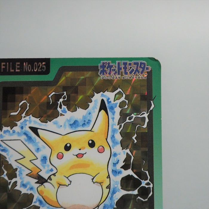 Pokemon Sealdass Pikachu No.025 Holo Bandai Bandpresto Nintendo NM Japan d631 | Merry Japanese TCG Shop