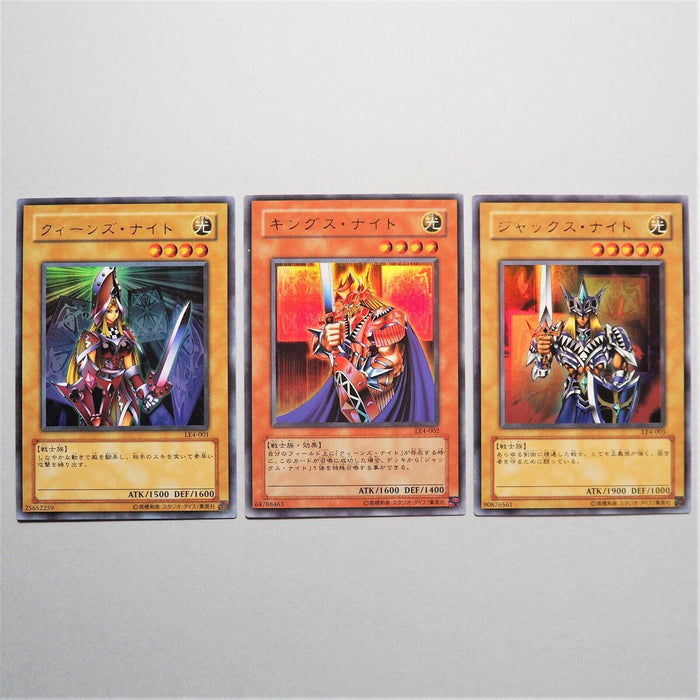 Yu-Gi-Oh Queen's King's Jack's Knight LE4-001 002 003 Ultra MINT~NM Japan d396 | Merry Japanese TCG Shop