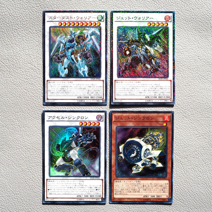 Yu-Gi-Oh Stardust Jet Warrior Accel Synchron Parallel SD28-JP040 M~NM Japan h505 | Merry Japanese TCG Shop