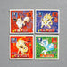 Pokemon AMADA Sticker Seal Eevee Vaporeon Jolteon Flareon Nintendo Japanese h443 | Merry Japanese TCG Shop