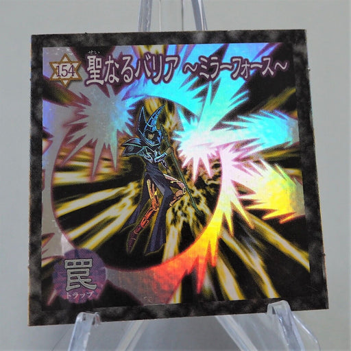 Yu-Gi-Oh Morinaga Dark Magician Mirror Force Sticker Sealdass No.154 Japan f212 | Merry Japanese TCG Shop