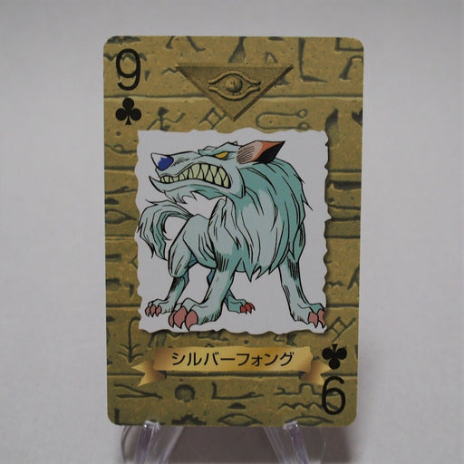 Yu-Gi-Oh yugioh TOEI Poker Card Silver Fang 1998 Near MINT Japan c446 Yu-Gi-Oh yugioh TOEI Poker Card Silver Fang 1998 Near MINT Japan c446