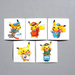 Pokemon Sticker Seal Pikachu Kansai Airport Promo Nintendo Japan P81 | Merry Japanese TCG Shop