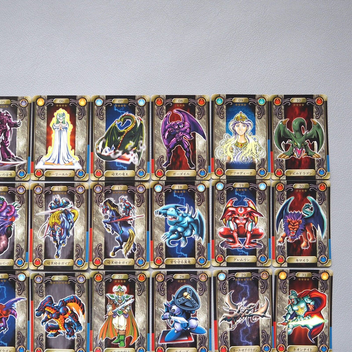Yu-Gi-Oh BANDAI Sealdass Common Complete 36 items MINT~NM Sticker Japanese h637 | Merry Japanese TCG Shop
