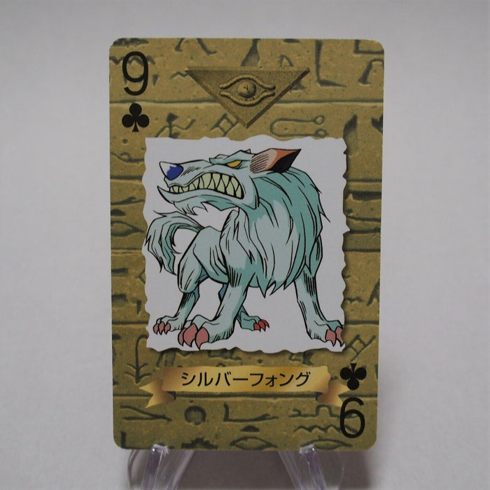 Yu-Gi-Oh yugioh TOEI Poker Card Silver Fang 1998 Near MINT Japan c446 | Merry Japanese TCG Shop