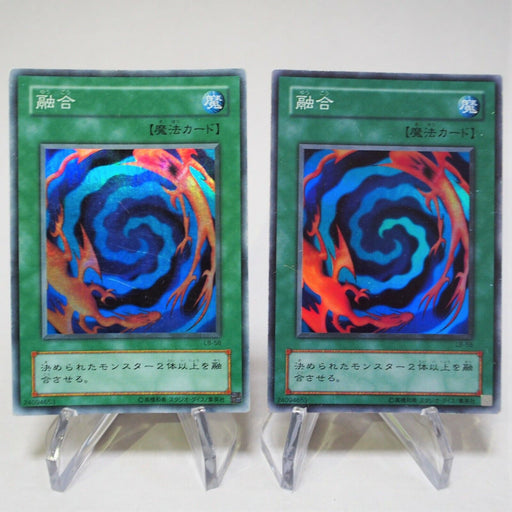 Yu-Gi-Oh yugioh Polymerization Super Rare LB-58 2cards Japan c493 | Merry Japanese TCG Shop