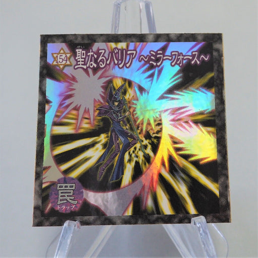 Yu-Gi-Oh Morinaga Dark Magician Mirror Force Sticker Sealdass No.154 Japan f211 | Merry Japanese TCG Shop