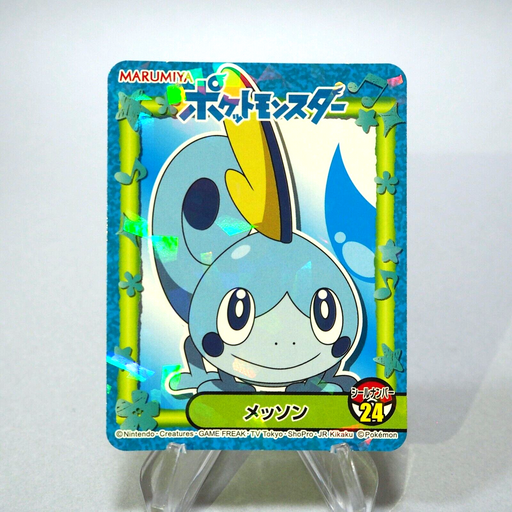sobble pokemon card Pokemon Card Sobble No.24 Seal MARUMIYA Nintendo MINT~NM Japanese g479