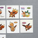 Pokemon Bread Deco Chara Seal Sticker Eevee Petilil 10 stickers Japanese h435 | Merry Japanese TCG Shop