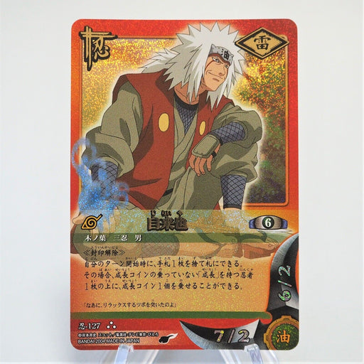 NARUTO CARD GAME BANDAI Jiraiya Ninja 127 Ultra Rare MINT Japanese f157 | Merry Japanese TCG Shop
