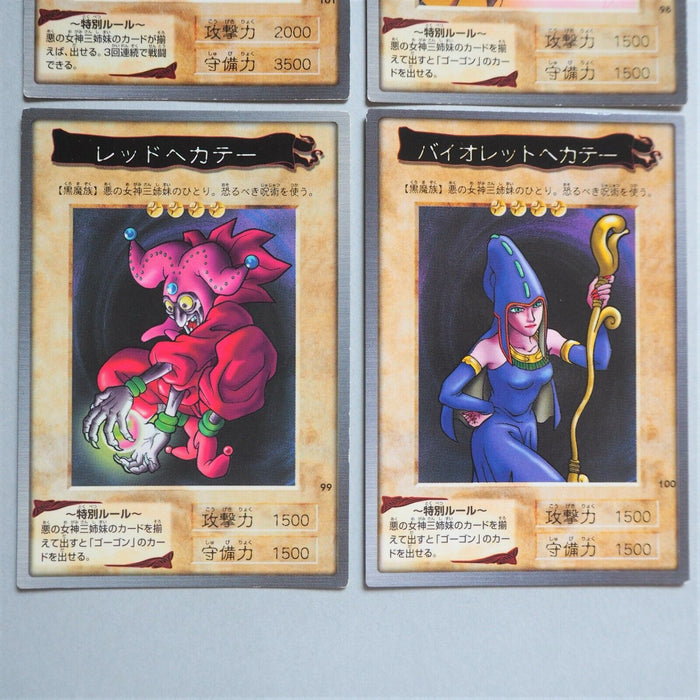 Yu-Gi-Oh BANDAI Gorgon Yellow Red Violet Hecate NM Initial First Japan b410 | Merry Japanese TCG Shop