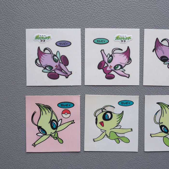 Pokemon Bread Deco Chara Seal Celebi 8 Stickers Japan g747 | Merry Japanese TCG Shop