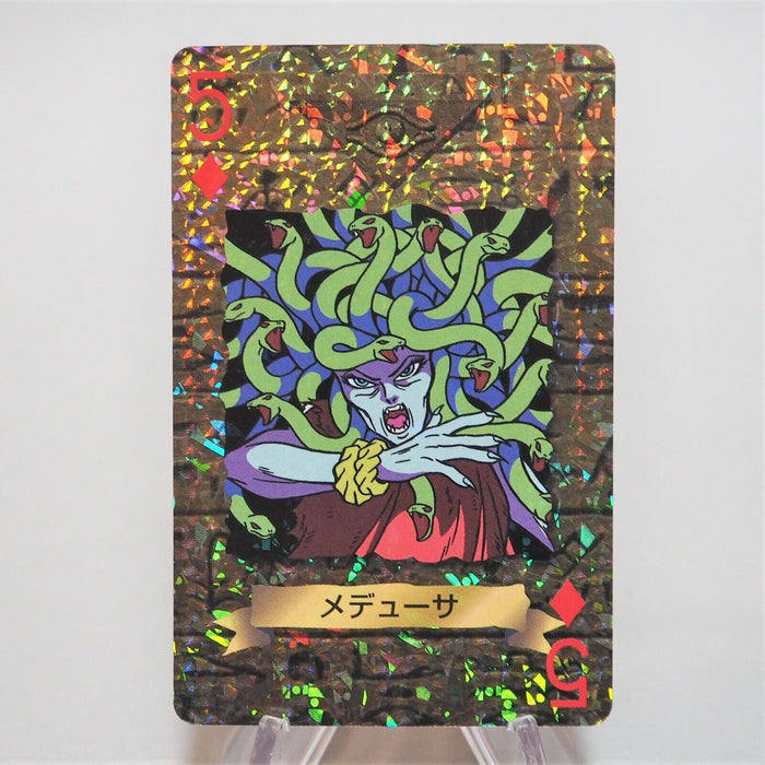 Yu-Gi-Oh yugioh TOEI Poker Card Medusa Holo 1998 Rare Japan c655 | Merry Japanese TCG Shop