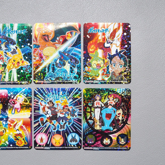 Pokemon Sealdass Limited Sticker Complete Pikachu Charizard MARUMIYA Japan g792 | Merry Japanese TCG Shop