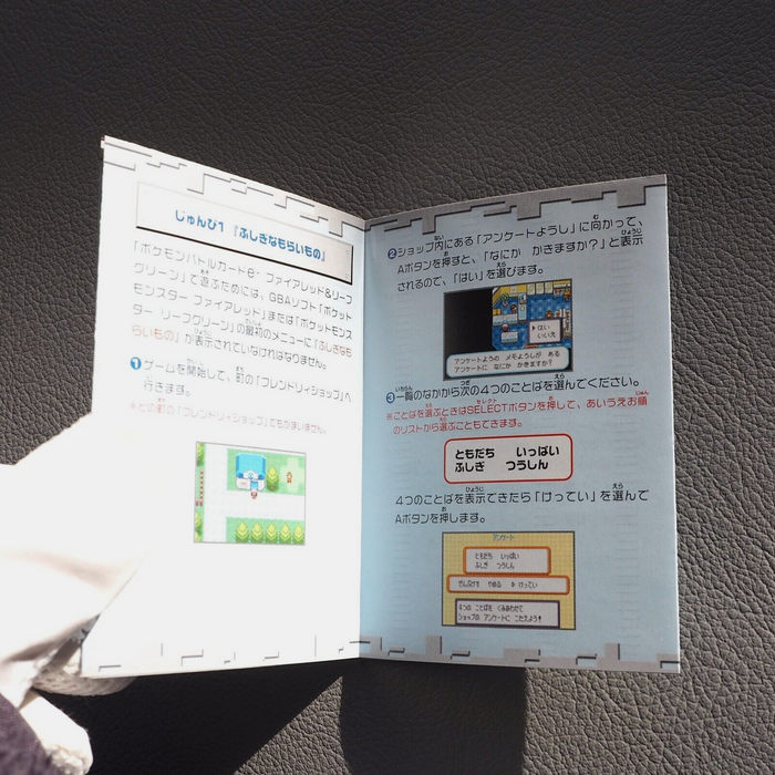 Pokemon Battle Card Handling Instructions Charizard Venusaur MINT Japanese g200 | Merry Japanese TCG Shop