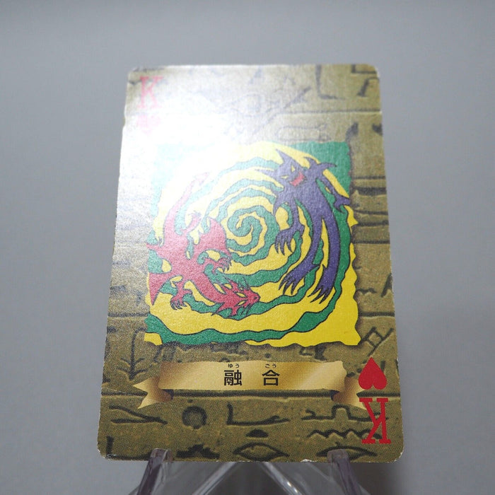 Yu-Gi-Oh yugioh TOEI Poker Card Polymerization 1998 Japanese g162 | Merry Japanese TCG Shop