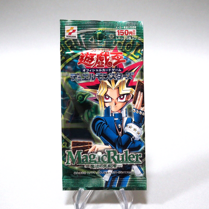 Yu-Gi-Oh Magic Ruler Booster Pack MR KONAMI Sealed Unopened Japanese P Yu-Gi-Oh Magic Ruler Booster Pack MR KONAMI Sealed Unopened Japanese P