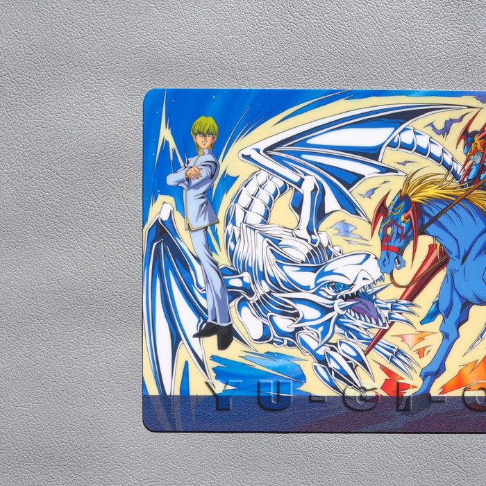 Yu-Gi-Oh Blue-Eyes Gaia Kaiba Yami Yugi 1998 Plastic Board Not for sale Japan 2 | Merry Japanese TCG Shop