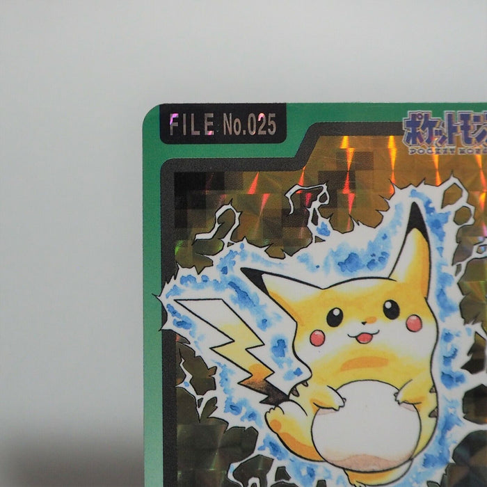 Pokemon Sealdass Pikachu No.025 Holo Bandai Bandpresto Nintendo NM Japan d631 | Merry Japanese TCG Shop