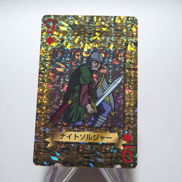 yugioh poker cards Yu-Gi-Oh yugioh TOEI Poker Card Night Soldier Holo 1998 NM Japanese g5