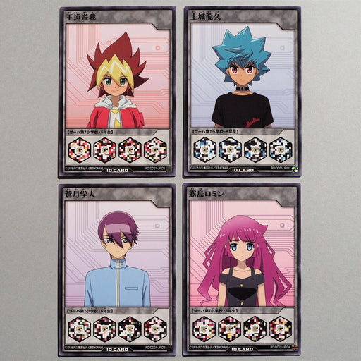 Yu-Gi-Oh yugioh Duel Disk ID Card 4 Cards Set Complete Rush Duel Japan f222 | Merry Japanese TCG Shop