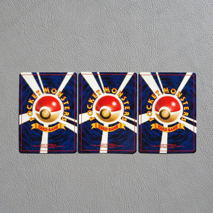 Pokemon Nintendo Card Eevee Espeon Umbreon 3cards Old Back 1996 Japanese h200 | Merry Japanese TCG Shop