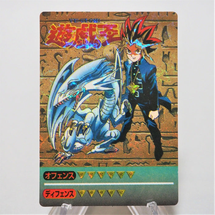 Yu-Gi-Oh Toei Sealdass Sticker Yami Yugi Blue Eyes Holo Near MINT Japanese d291 | Merry Japanese TCG Shop