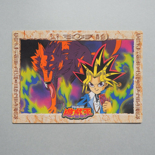 yugioh carddass cards Yu-Gi-Oh AMADA TOEI Yami Yugi Death Wolf Collection No 37 Carddass Jap
