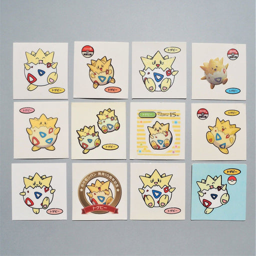 Pokemon Bread Deco Chara Seal Sticker Togepi 12 stickers Japan d985 | Merry Japanese TCG Shop
