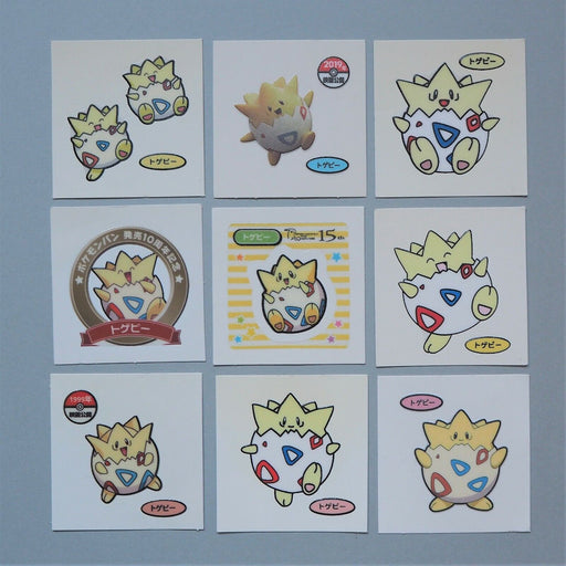 Pokemon Bread Deco Chara Seal Sticker Togepi 9 stickers Japan c270 | Merry Japanese TCG Shop