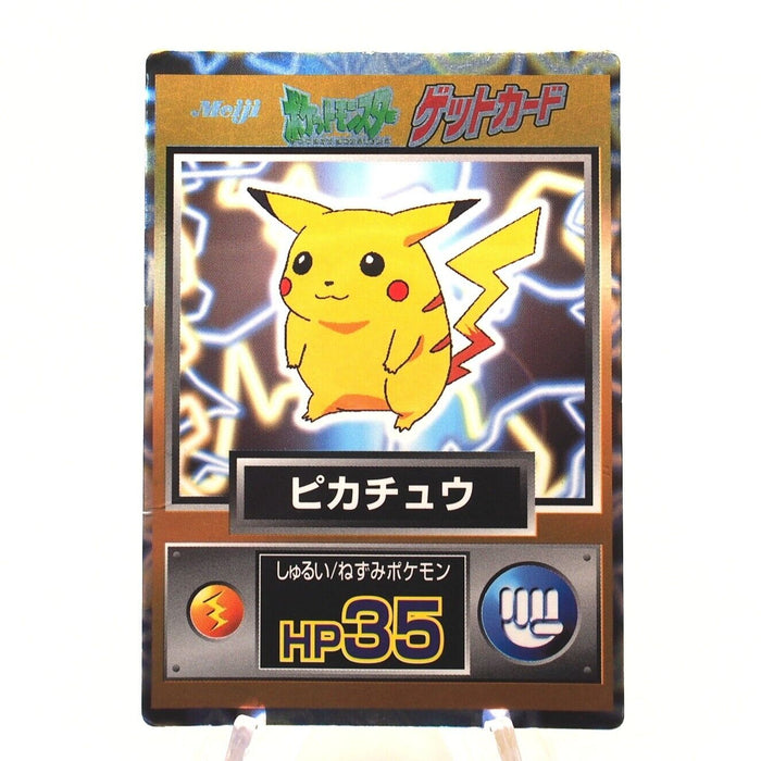 Pokemon Get Card Pikachu HP35 Holo Meiji Nintendo Japanese h673 | Merry Japanese TCG Shop