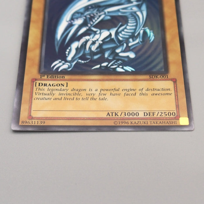 YuGiOh Blue-Eyes White Dragon SDK-001 1st Edition Ultra NM Asian English u161 | Merry Japanese TCG Shop
