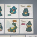 Pokemon Card Bread Deco Chara Seal Sticker Snorlax Munchlax 10 set Japanese q554 | Merry Japanese TCG Shop