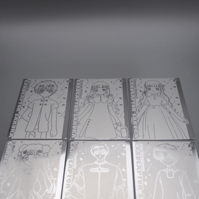 CARDCAPTOR SAKURA Card Tomoyo Daidouji Silver 4 Cards set MINT-NM Japanese r826 | Merry Japanese TCG Shop