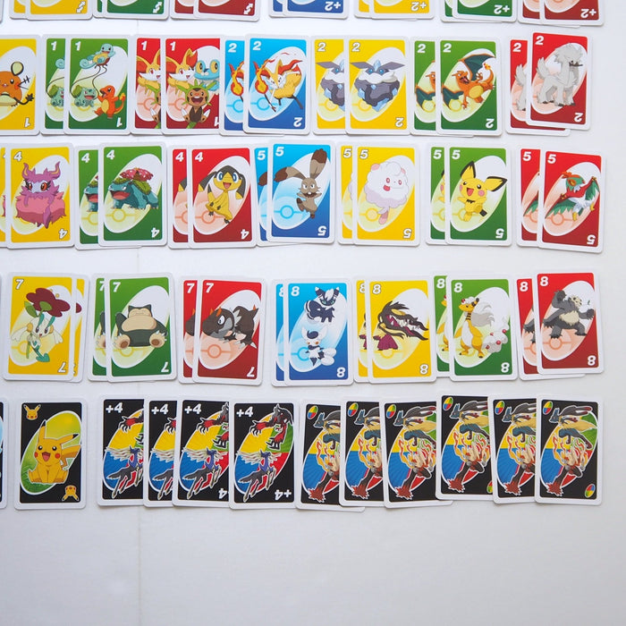 Pokemon Uno Playing Card Pikachu Charizard XY Japanese 1 | Merry Japanese TCG Shop