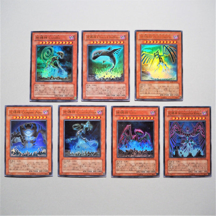 Yu-Gi-Oh Earthbound Immortal Cusillu Uru Ultra Rare 7 set ANPR Japanese i761 | Merry Japanese TCG Shop