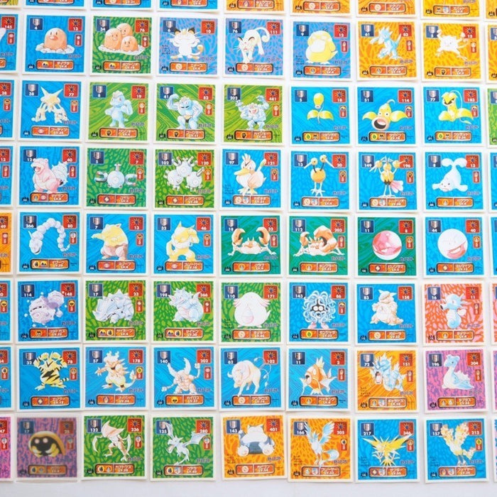 Pokemon AMADA Sticker Seal Common Complete Set Of 150 1996 EX Japanese | Merry Japanese TCG Shop