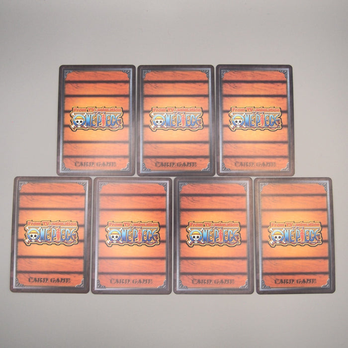 One Piece Card Usopp 7Cards set Common Carddass EX 2002 M-NM Japanese u519 | Merry Japanese TCG Shop