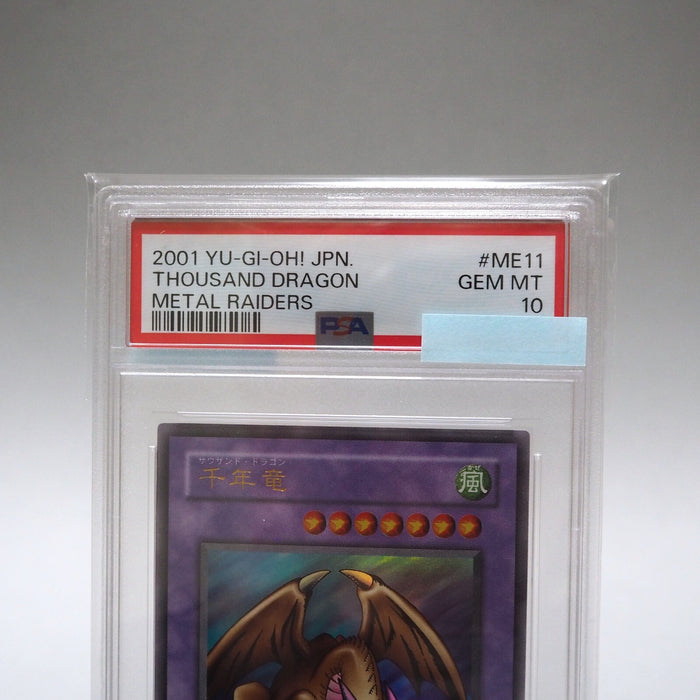 Yu-Gi-Oh PSA10 GEM MINT Thousand Dragon ME-11 Ultra Rare Japanese PS149 | Merry Japanese TCG Shop