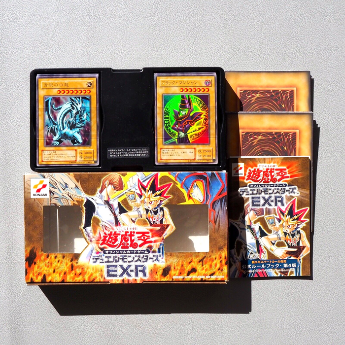 Yu-Gi-Oh Duel Monsters EX-R Starter Deck Box Blue-Eyes Dark Magician Japanese