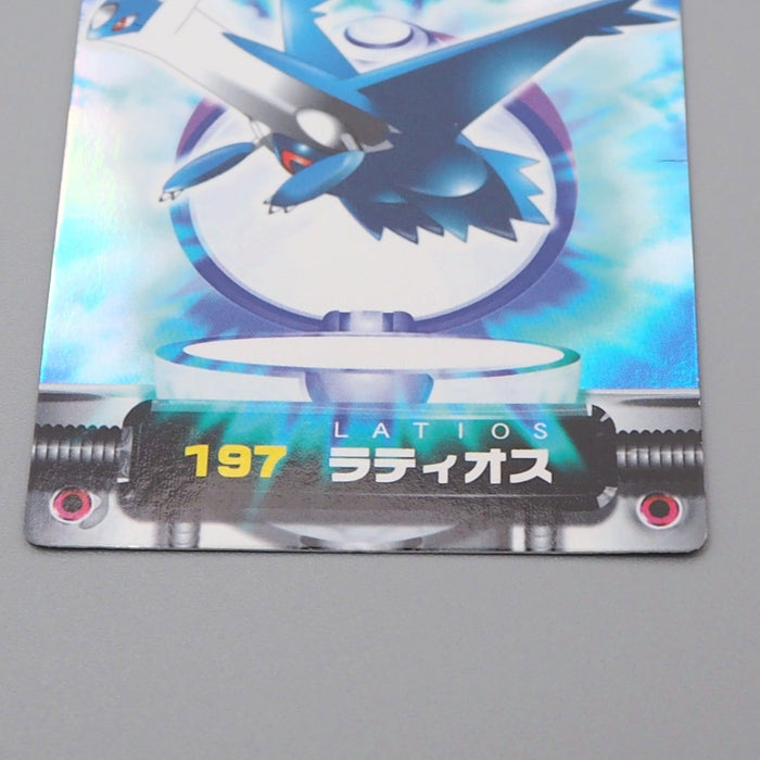 Pokemon Card Zukan Carddass Latios 197 Advanced Generation EX-VG Japanese r001 | Merry Japanese TCG Shop