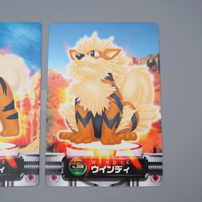 Pokemon Card Carddass Arcanine Growlithe Advanced Generation M-NM Japanese q511 | Merry Japanese TCG Shop