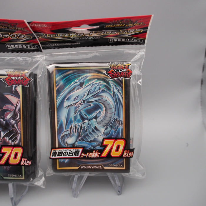 Yu-Gi-Oh NEW Dark Magician Red Blue Eyes Sleeve 70pcs 3 set Japanese SL09 | Merry Japanese TCG Shop