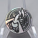 Pokemon Card Game Neo Lugia Coin Old Back Silver Japanese CN50 | Merry Japanese TCG Shop