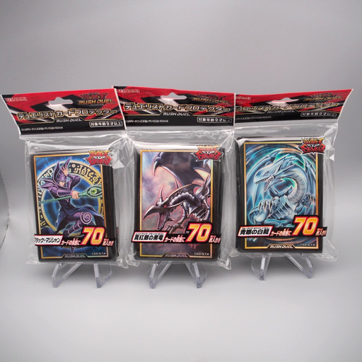 Yu-Gi-Oh NEW Dark Magician Red Blue Eyes Sleeve 70pcs 3 set Japanese SL09 | Merry Japanese TCG Shop