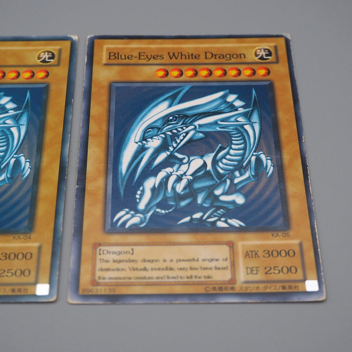 Yu-Gi-Oh Blue Eyes White Dragon KA-05 KA-04 2002 Good English Chinese q987 | Merry Japanese TCG Shop