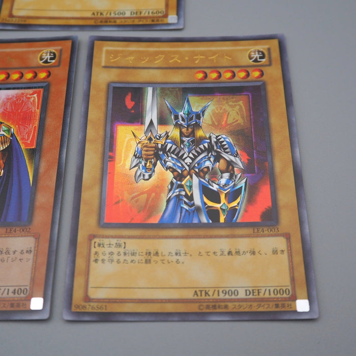 Yu-Gi-Oh Queen's King's Jack's Knight LE4-001 002 003 Ultra NM Japanese q736 | Merry Japanese TCG Shop