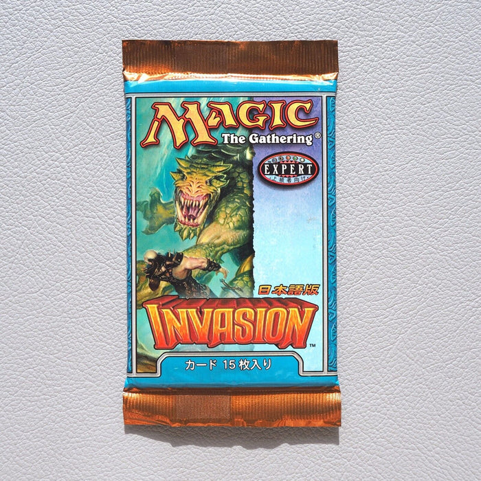 MTG Magic the Gathering INVASION Booster Pack Expert Unopened 2000 Japanese P208